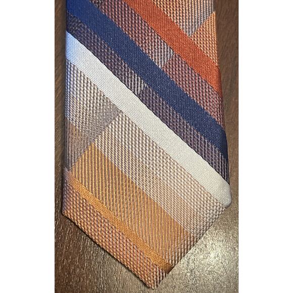 Van Heusen 100% Silk Men’s Neck Tie Made In China - Picture 6 of 9